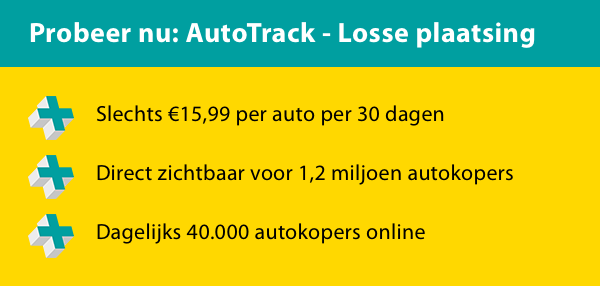 Autotrack losse plaatsing