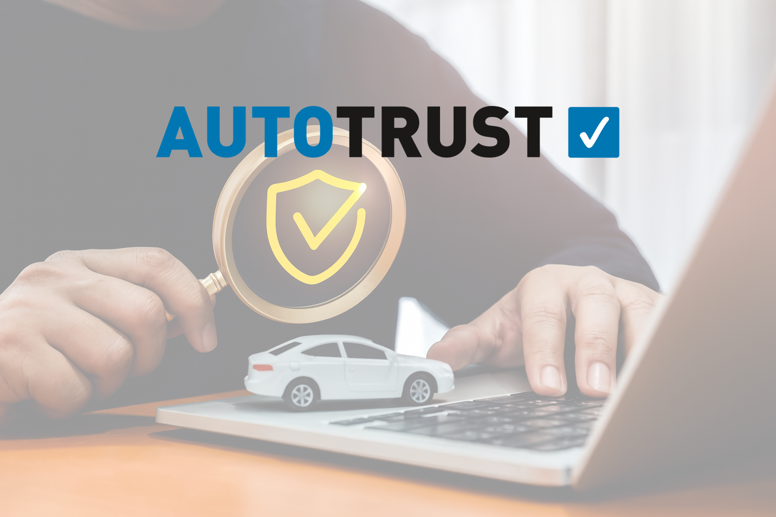Autotrust header met logo