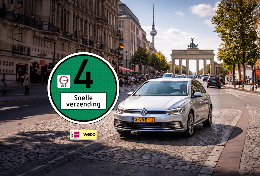 Milieusticker Duitsland